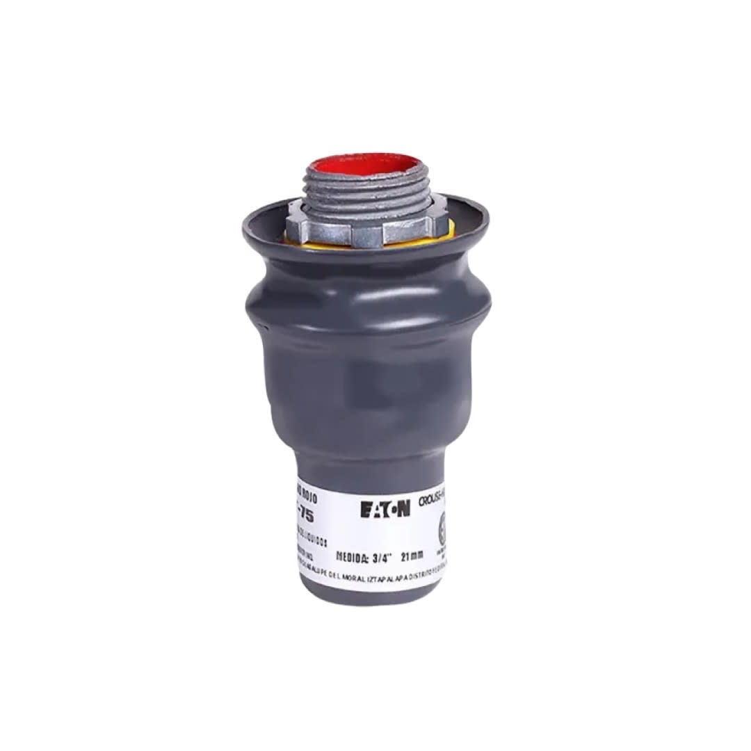 CONECTOR RECTO LIQUIDTIGHT AL 3'' REVESTIDO DE PVC UL DOMEX BOND ROJO