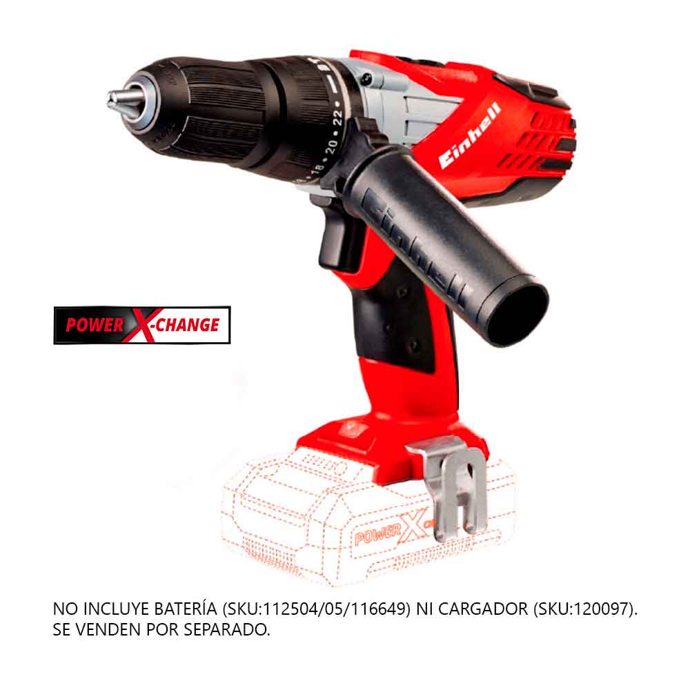 TALADRO PERCUTOR TE-CD 18/2 S/BAT 18V 1/2'' EINHELL