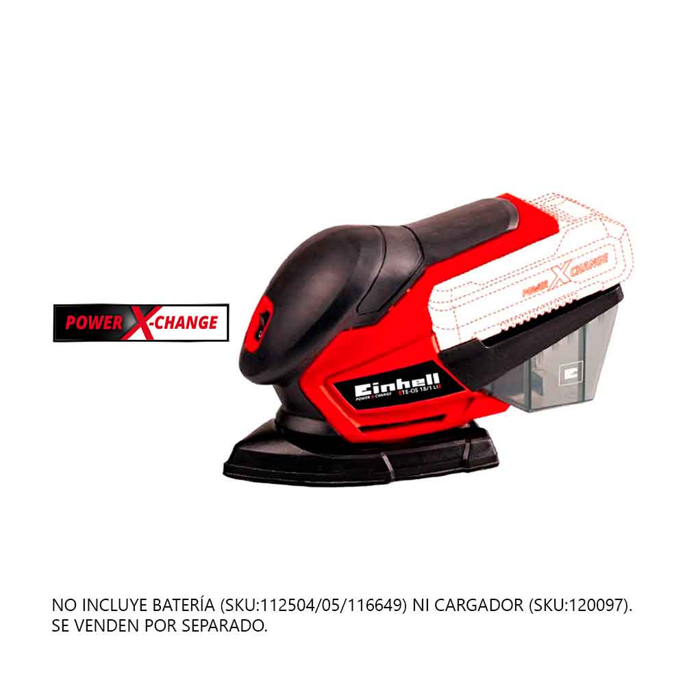LIJADORA MULTIPLE TE-OS 18 LI 18V 1.6MM EINHELL