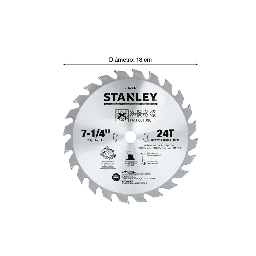 DISCO DE SIERRA CIRCULAR 7 1/4'' X 24D STANLEY1