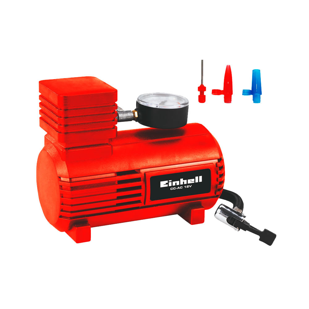 COMPRESOR PARA AUTO 12V CC-AC 12 V EINHELL