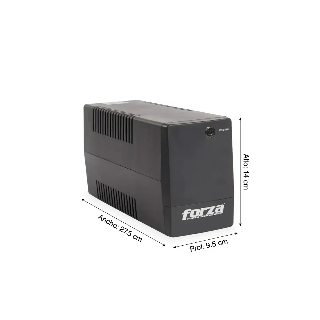 UPS 500VA/250W 6 TOMAS RJ11/RJ45 OFFICE FORZA2