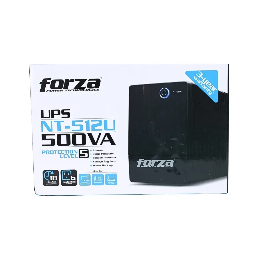 UPS 500VA/250W 6 TOMAS RJ11/RJ45 OFFICE FORZA5
