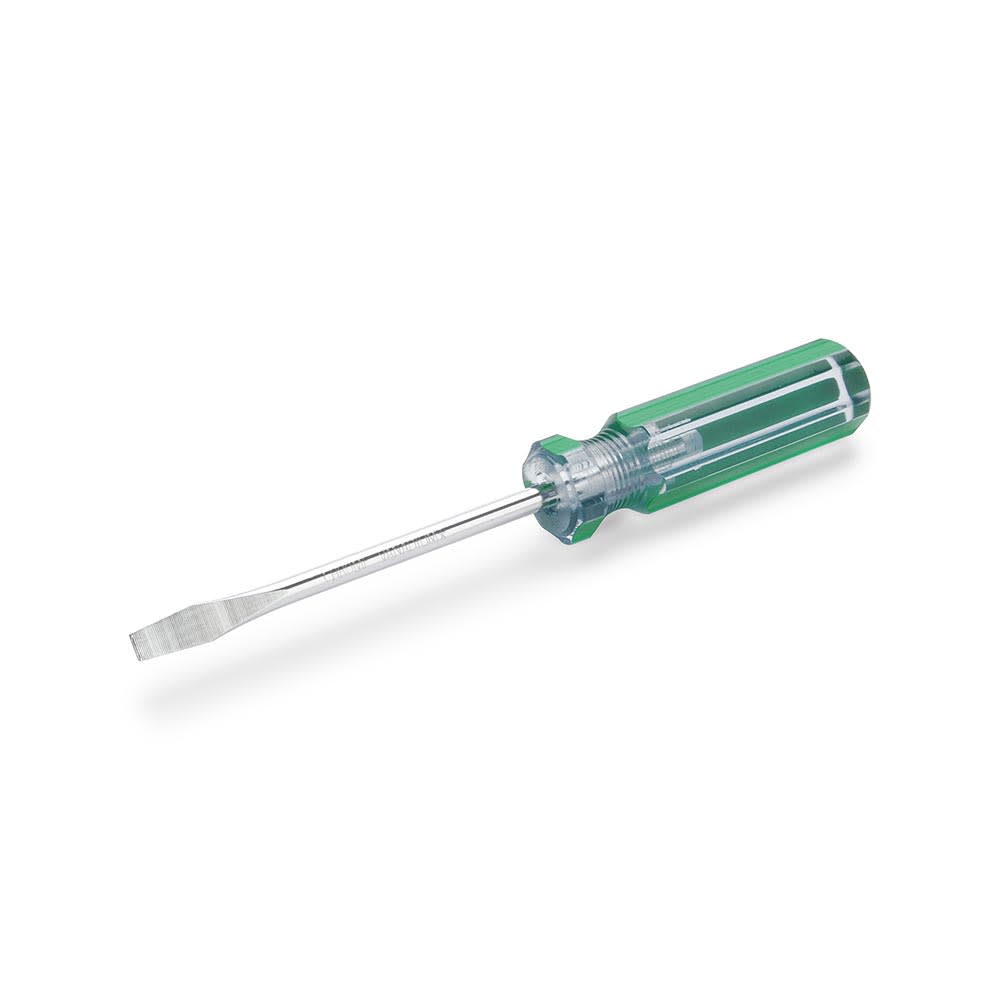 DESARMADOR PLANO MODELO 107 CROMADO 1/4''X4'' RUBICON