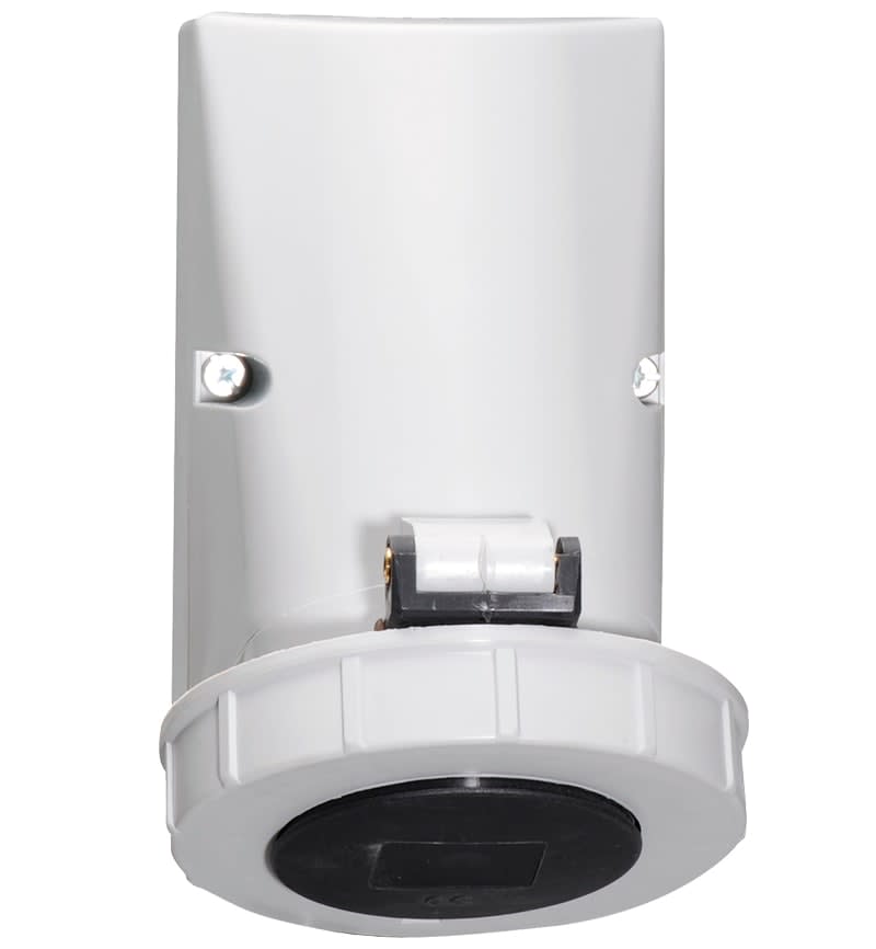 TOMA VISIBLE 16A 3P+T 500V NEGRO 7H IP67 1138 BALS1