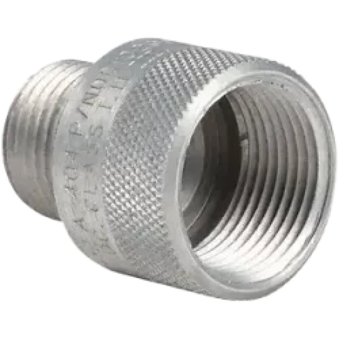 ADAPTADOR TIPO HUB AL. 1/2'' MACHO X 3/4'' HEMBRA CL1 DIV1&2 CSA/UL KILLARK