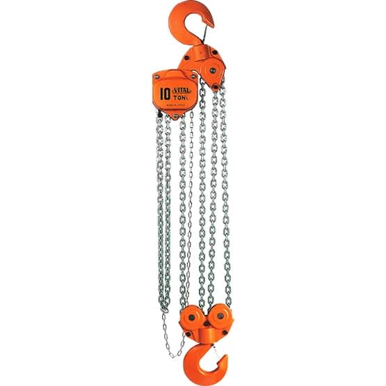 TECLE MANUAL 20T VL CARGA 9X27MM(8) G80 - MANDO 5.5X23X19MM(4) VITAL