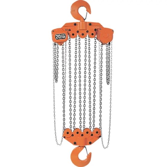 TECLE MANUAL 1T VSIII CARGA 6X18MM(1) G80 - MANDO 5X26X17MM(2) YALE