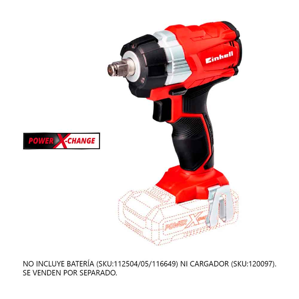 LLAVE DE IMPACTO TE-CW 18LI BL 18V EINHELL