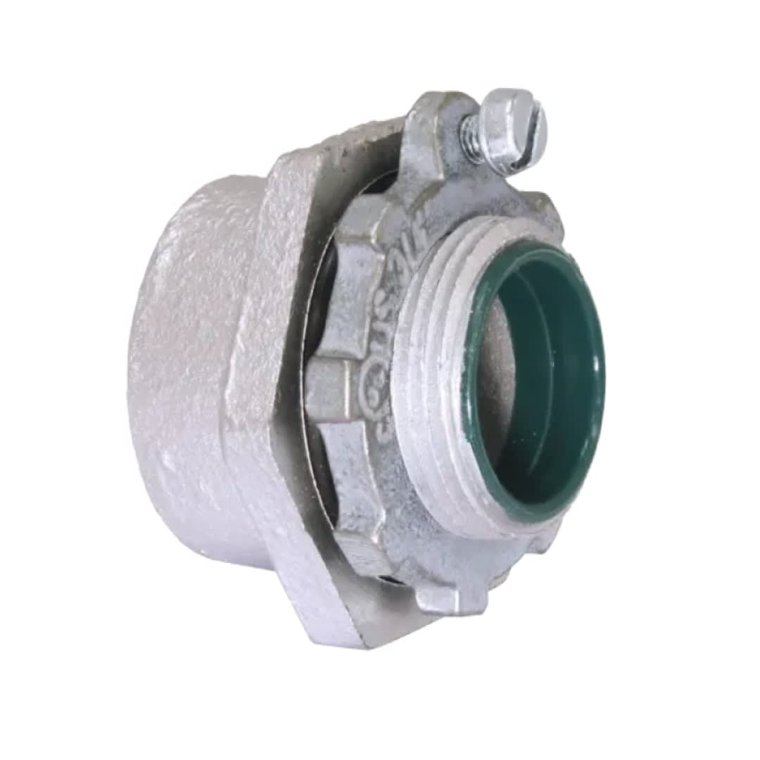 CONECTOR CONDUIT TIPO HUB C/AISLAMIENTO HIERRO 4'' UL SCI1