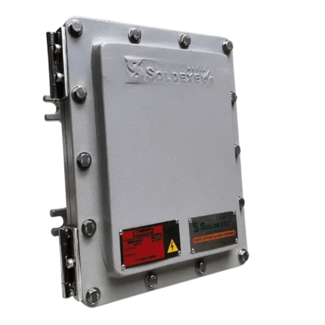 CAJA DE DISTRIBUCIÓN AL. 300X460X200MM NEMA 7 CL1 DIV1&2 SOLDEXEL