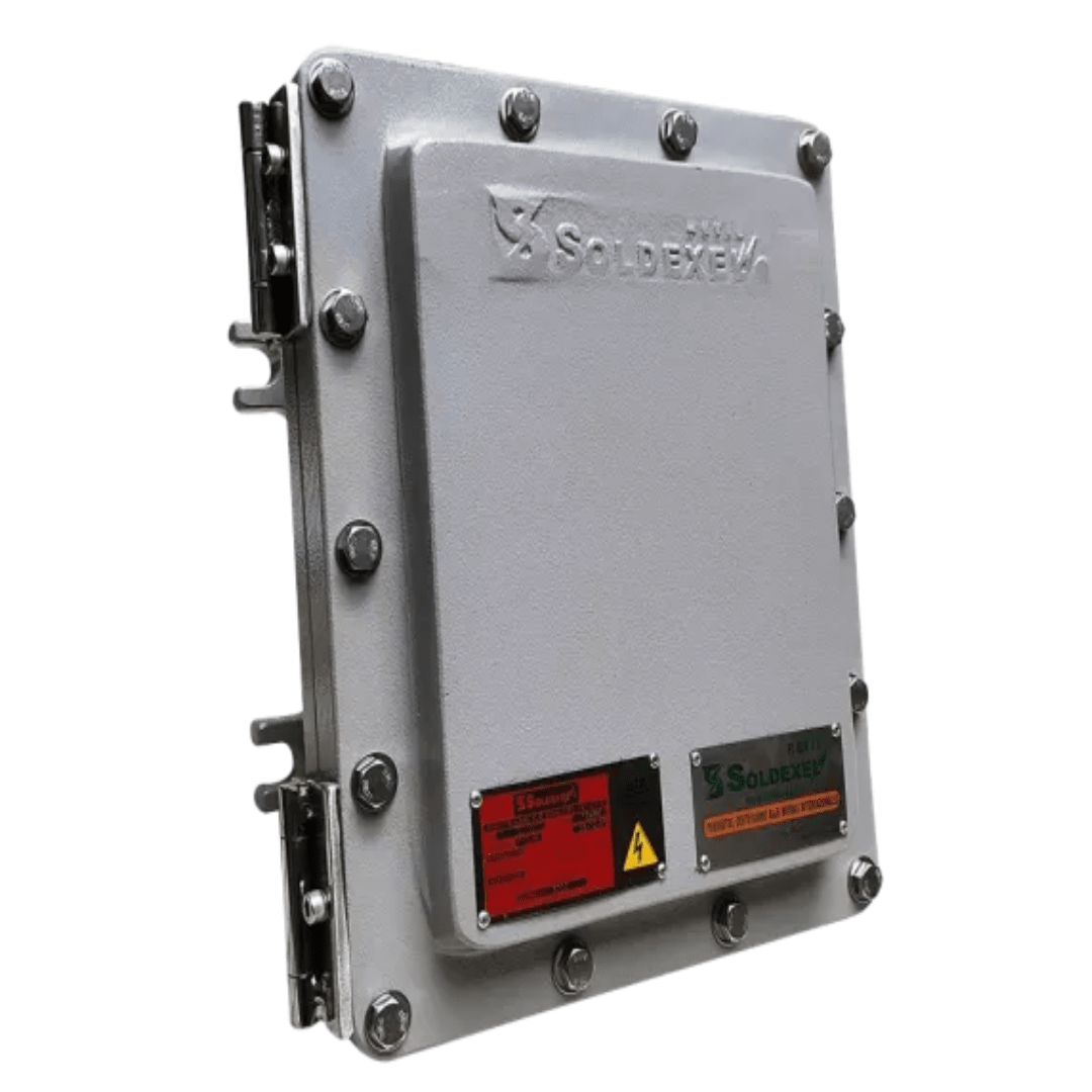 CAJA DE DISTRIBUCIÓN AL. 305X305X200MM NEMA 7 CL1 DIV1&2 SOLDEXEL