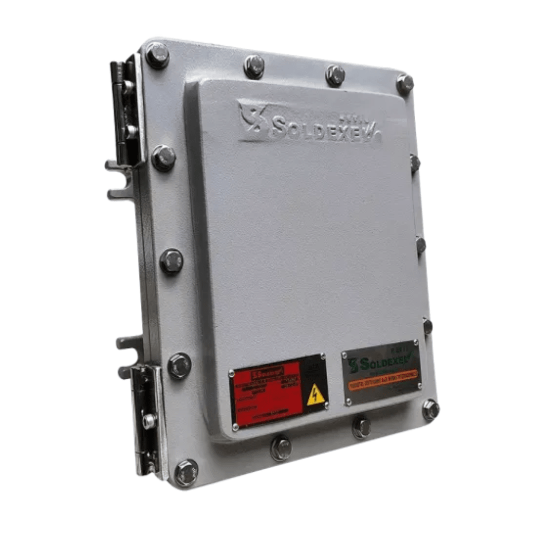 CAJA DE DISTRIBUCIÓN AL. 610X610X200MM NEMA 7 CL1 DIV1&2 SOLDEXEL