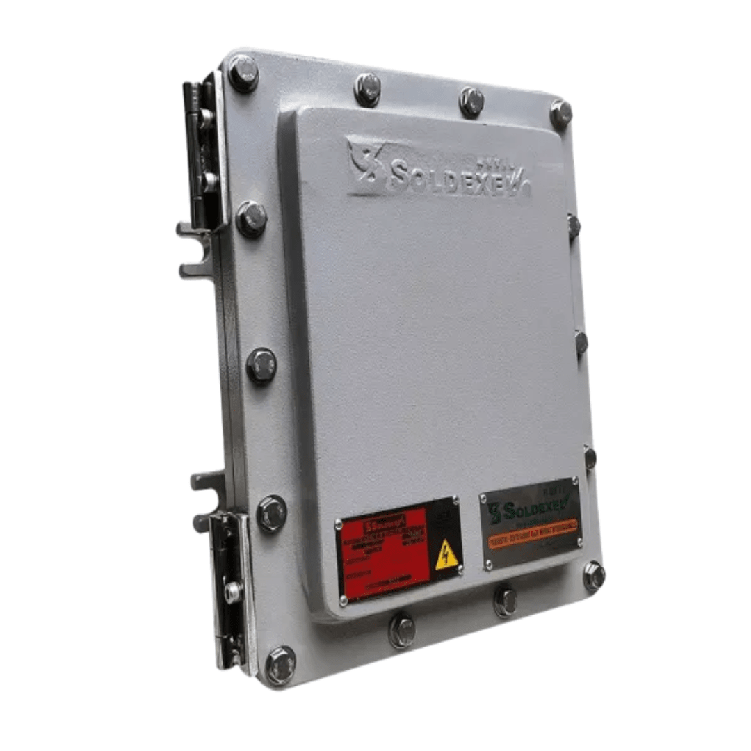 CAJA DE DISTRIBUCIÓN AL. 800X700X250MM NEMA 7 CL1 DIV1&2 SOLDEXEL