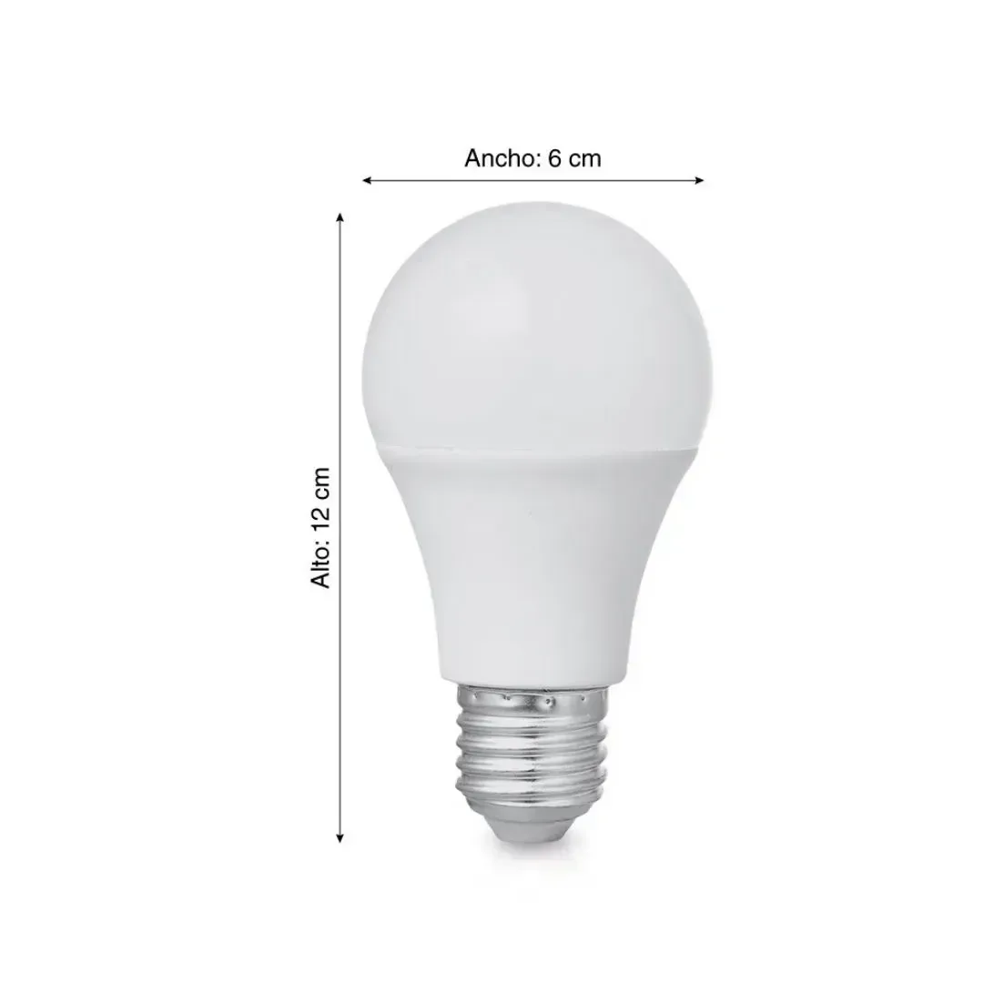 FOCO LED BULBO 15W LUZ FRIA EFICIENCIA ENERGÉTICA B ORANGE2