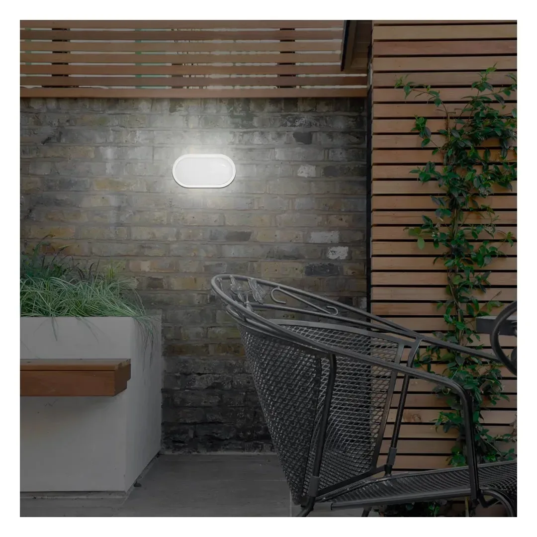 APLIQUE LED TORTUGA OVALADO BLANCO 20W LUZ FRIA LIGHTECH1