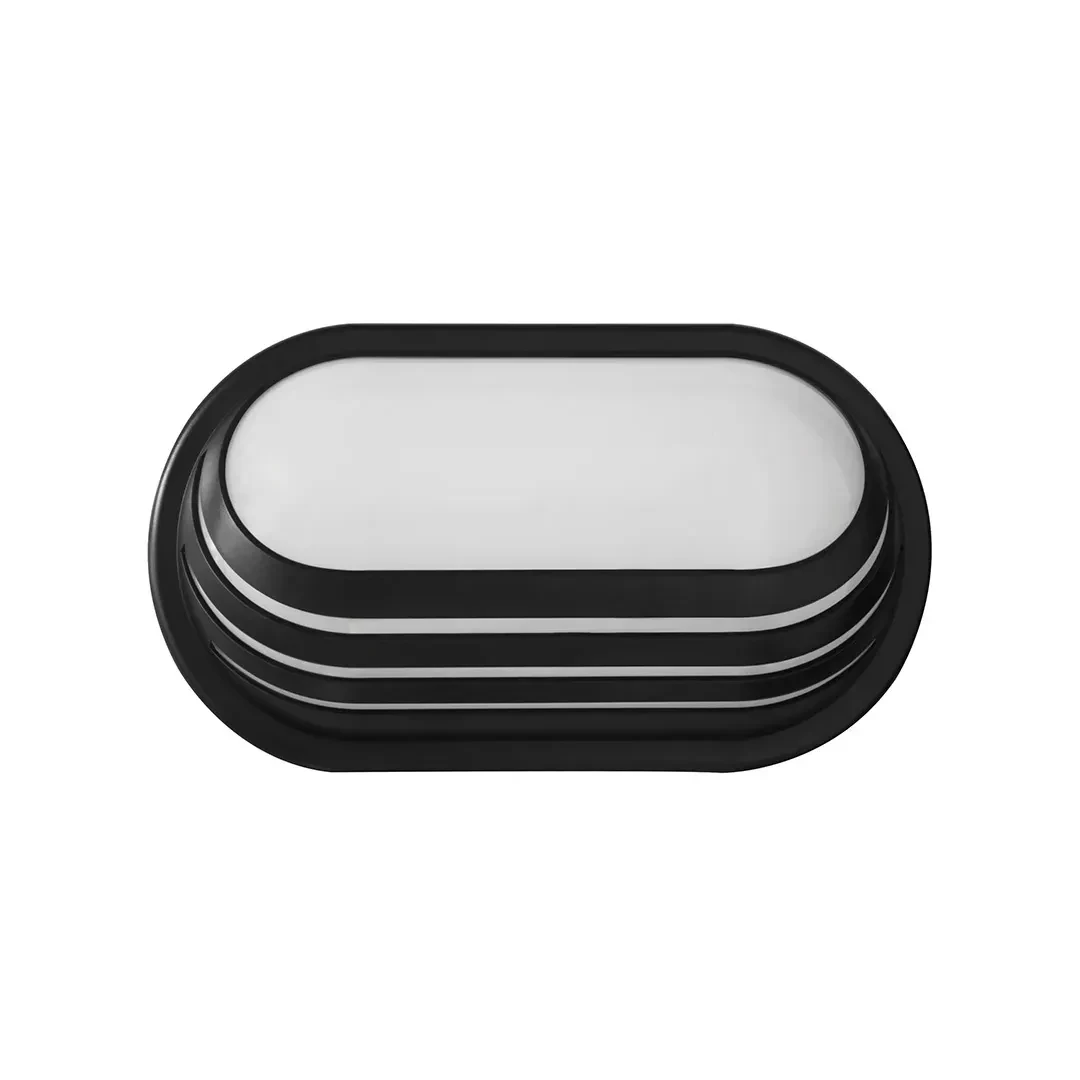 APLIQUE TORTUGA LED NEGRO 20W LUZ FRIA LIGHTECH