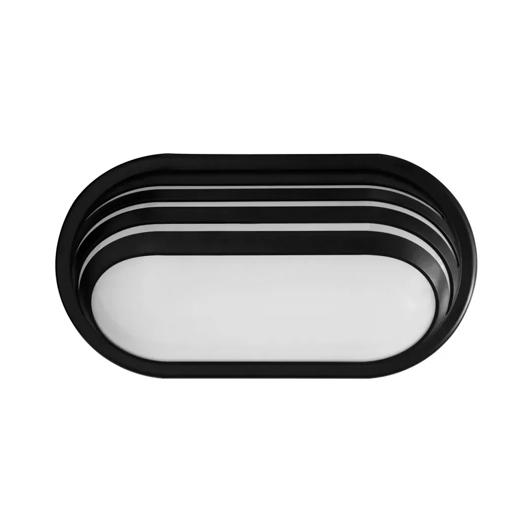 APLIQUE TORTUGA LED NEGRO 20W LUZ FRIA LIGHTECH2