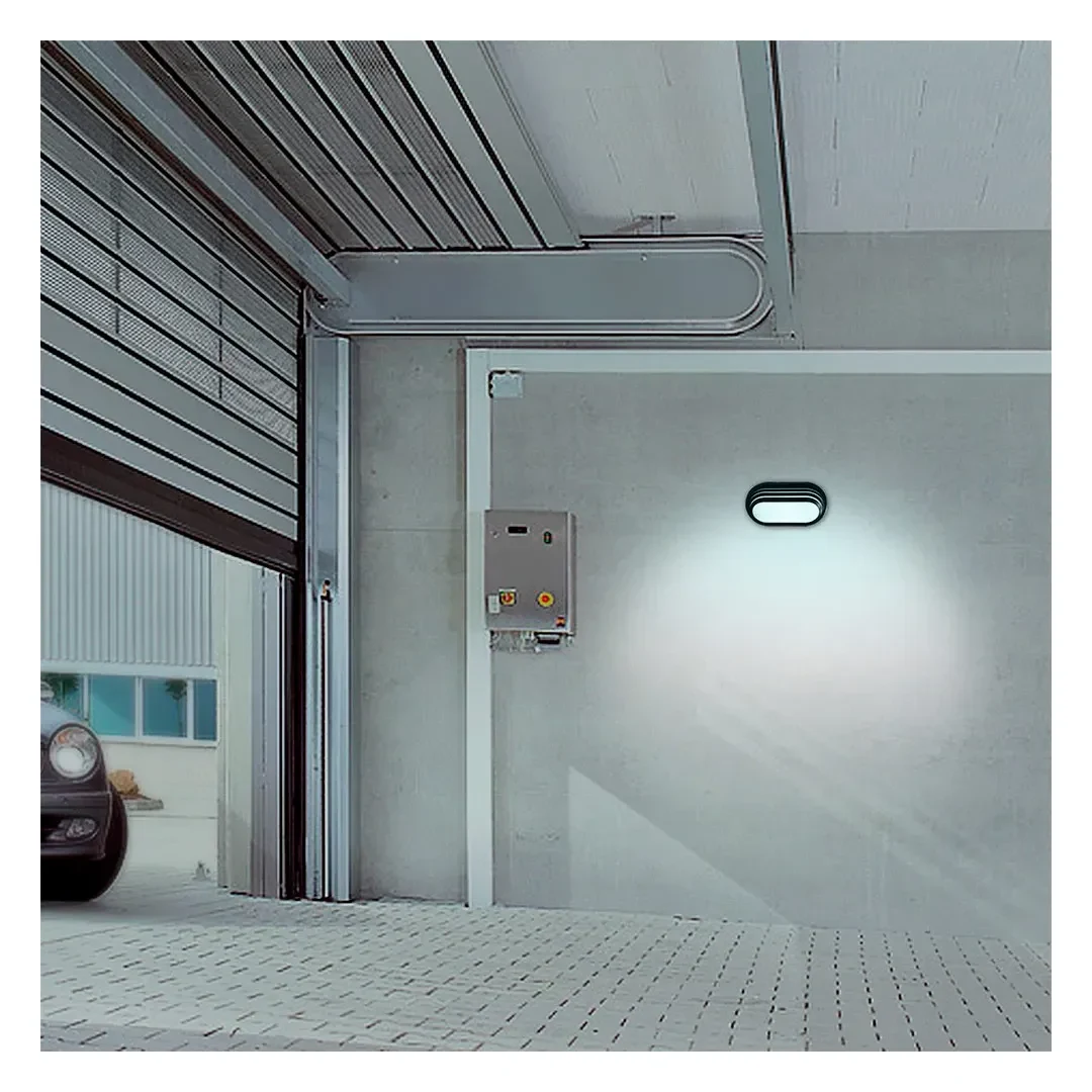 APLIQUE TORTUGA LED NEGRO 20W LUZ FRIA LIGHTECH3