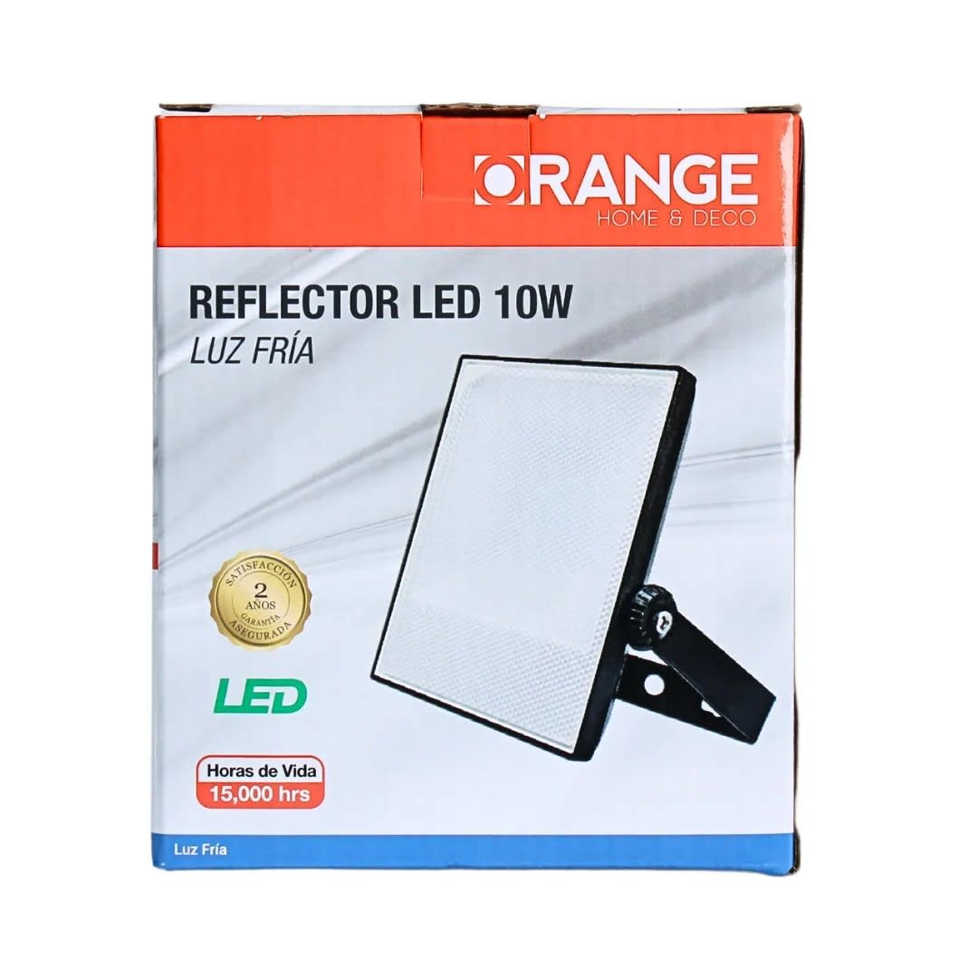 REFLECTOR LED 10W LUZ FRIA G3 ORANGE2