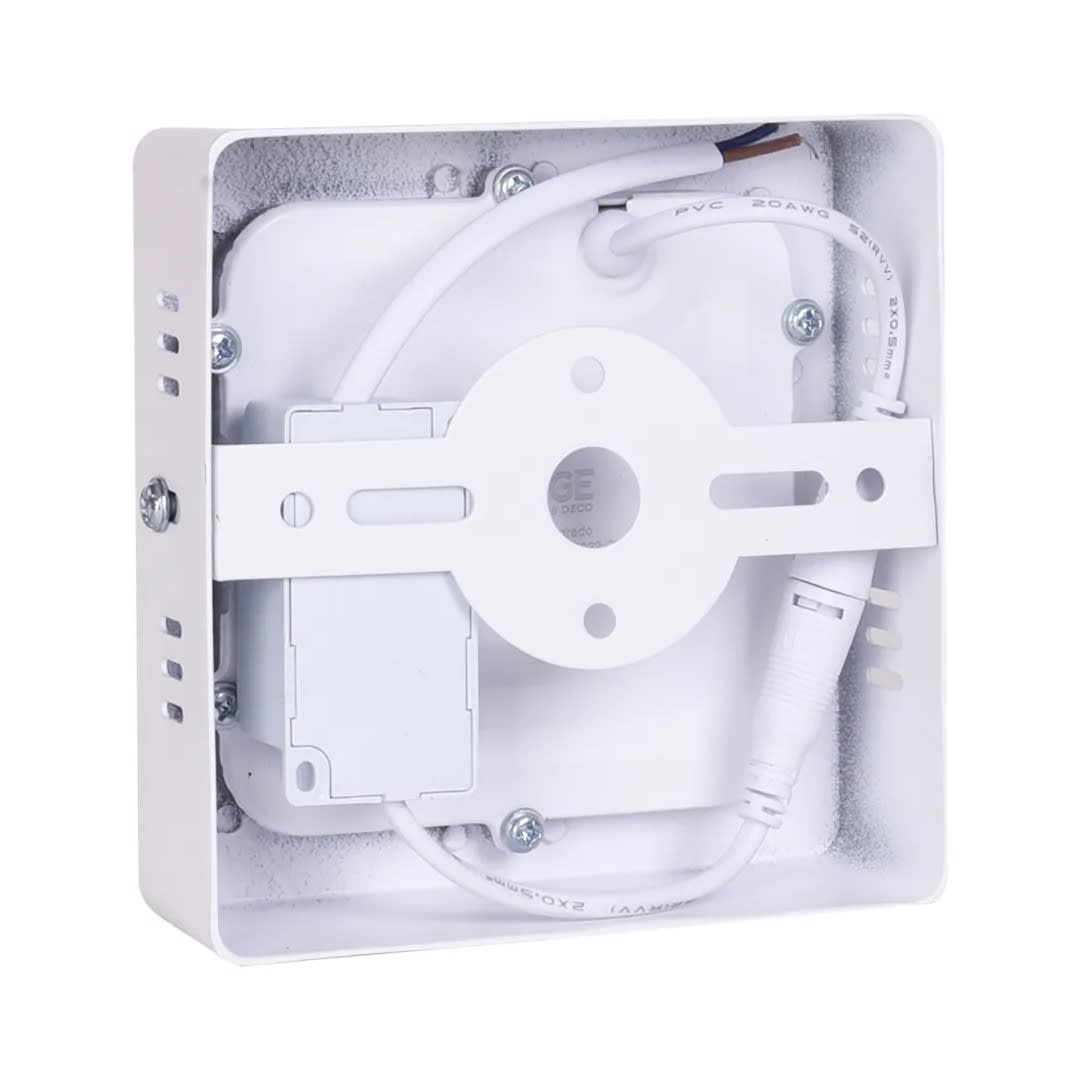 DOWNLIGHT CUADRADO DE ALUMINIO 6W LUZ FRIA ORANGE1