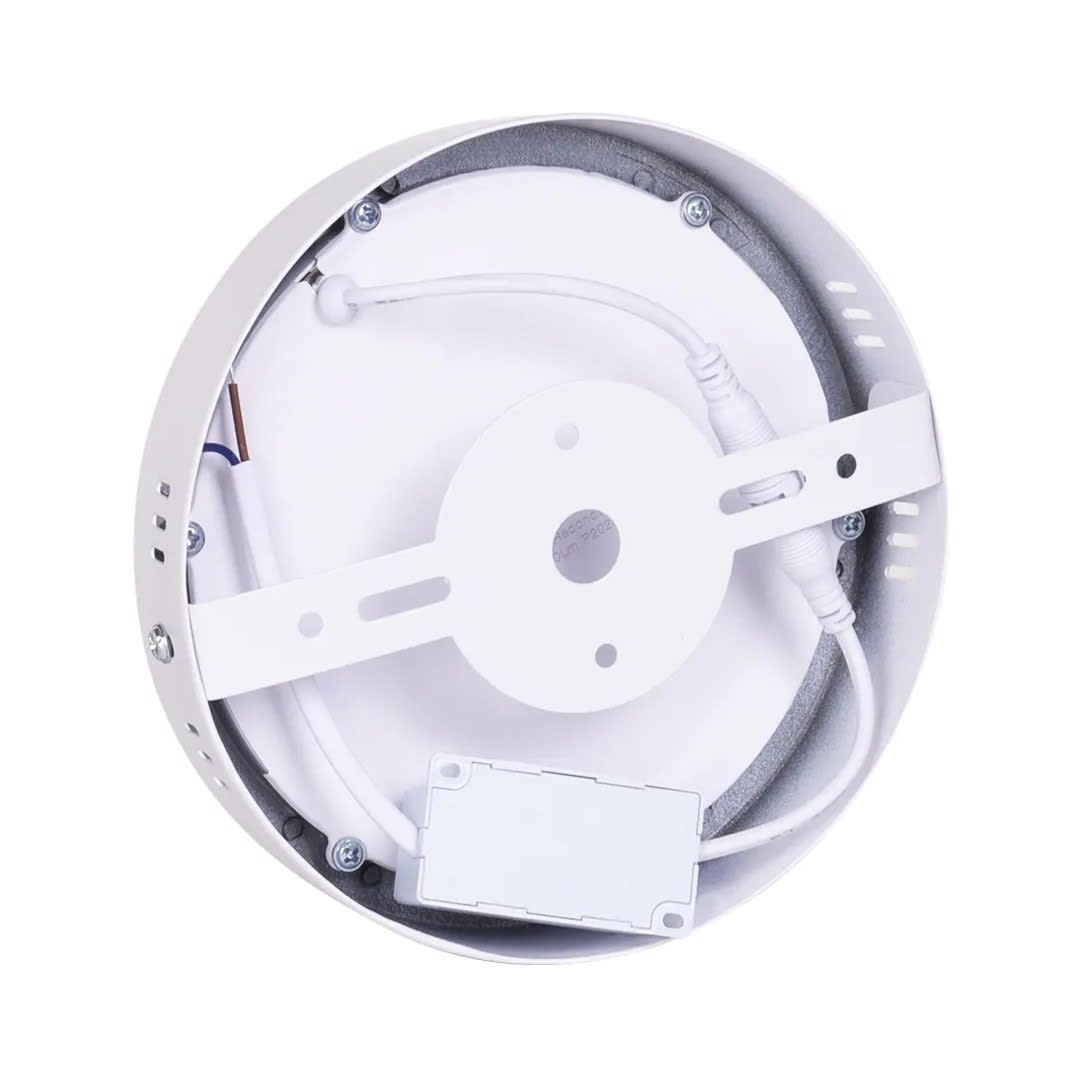 DOWNLIGHT REDONDO 12W LUZ CALIDA DE ALUMINIO BLANCO ORANGE1