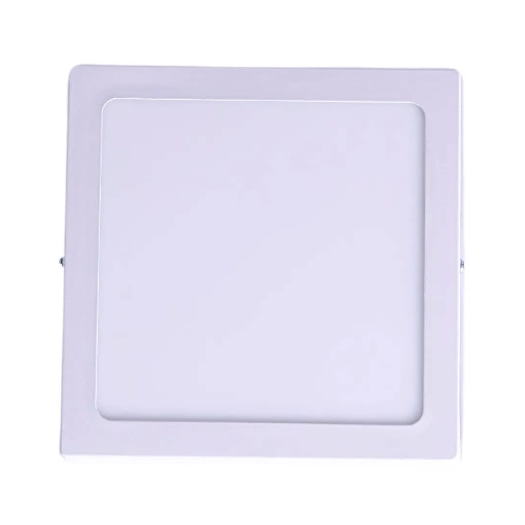 DOWNLIGHT CUADRADO 18W LUZ CALIDA ALUMINIO BLANCO ORANGE1