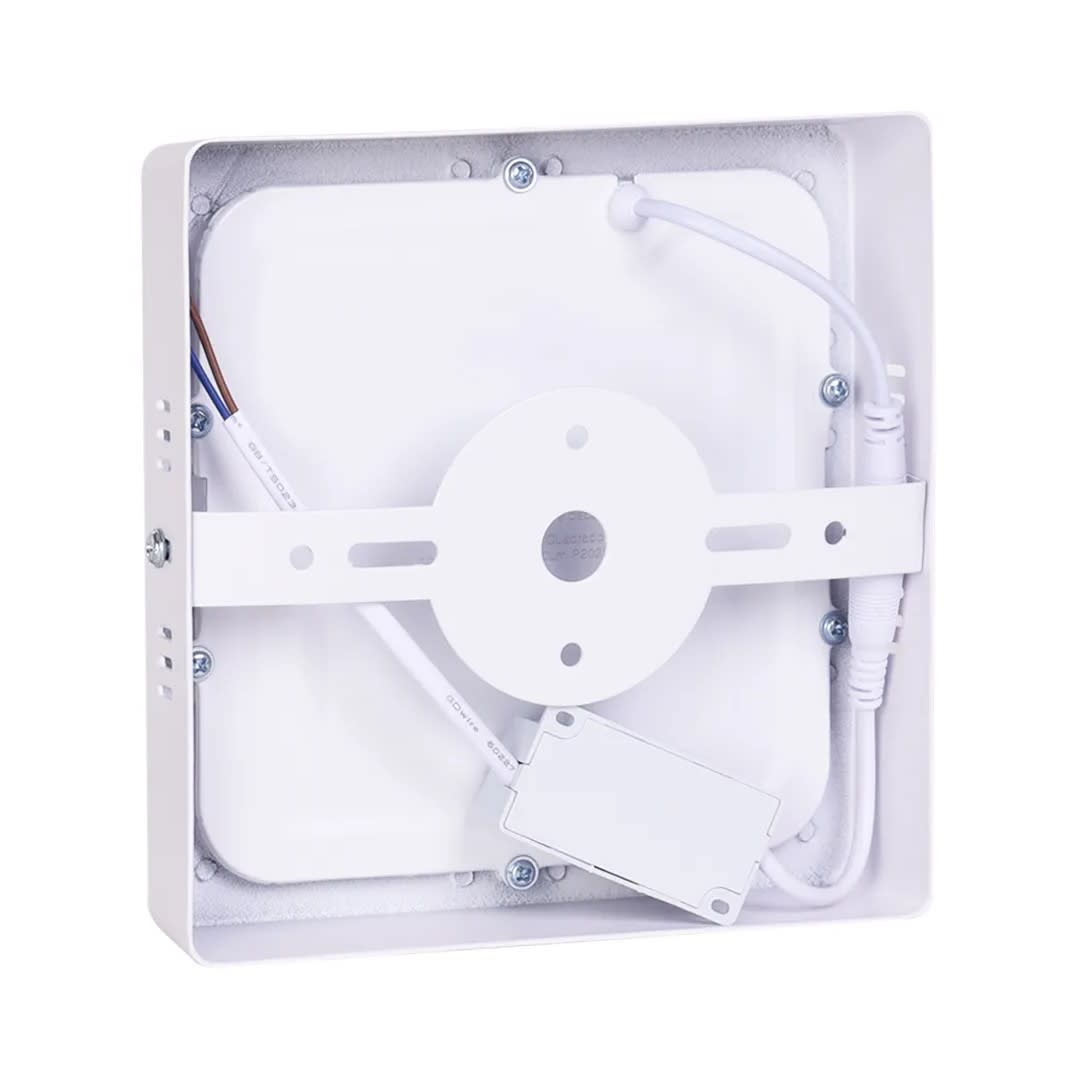 DOWNLIGHT CUADRADO 12W LUZ CALIDA DE ALUMINIO ORANGE2