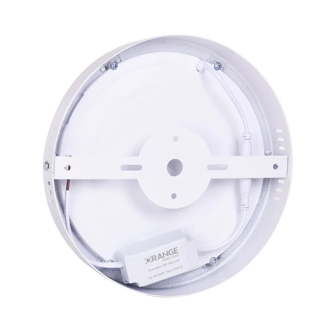 DOWNLIGHT LED REDONDO 18W LUZ CALIDA ORANGE1