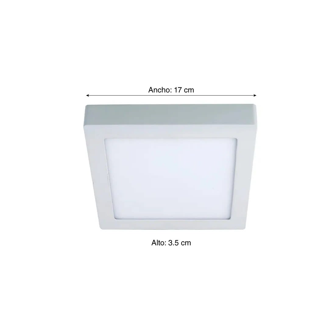 DOWNLIGHT ADOSABLE CUADRADO 12W LUZ FRIA ORANGE4