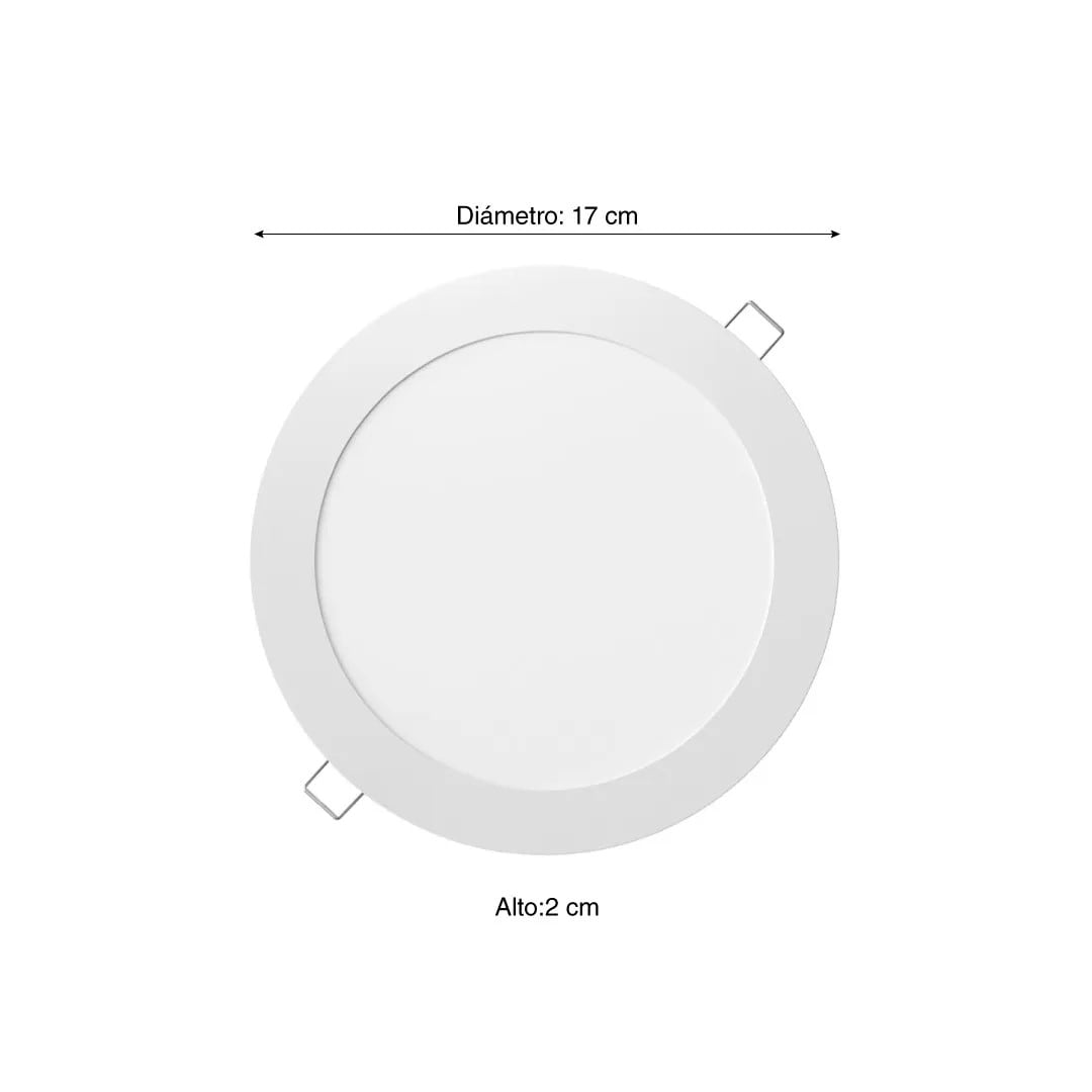 DOWNLIGHT EMPOTRABLE REDONDO 12W LUZ FRIA LEDVANCE3