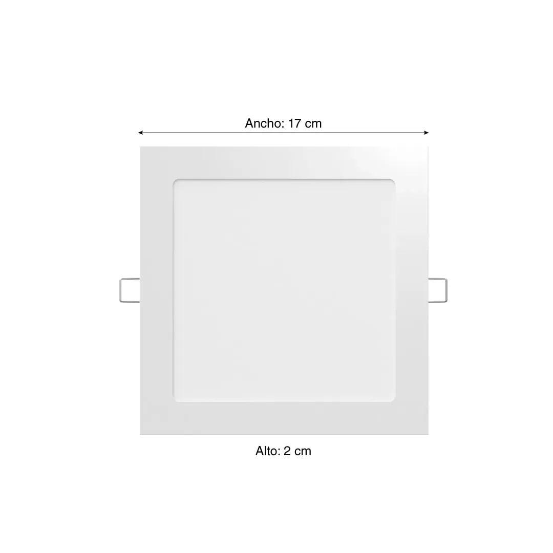 DOWNLIGHT EMPOTRABLE CUADRADO 12W LUZ FRIA LEDVANCE3