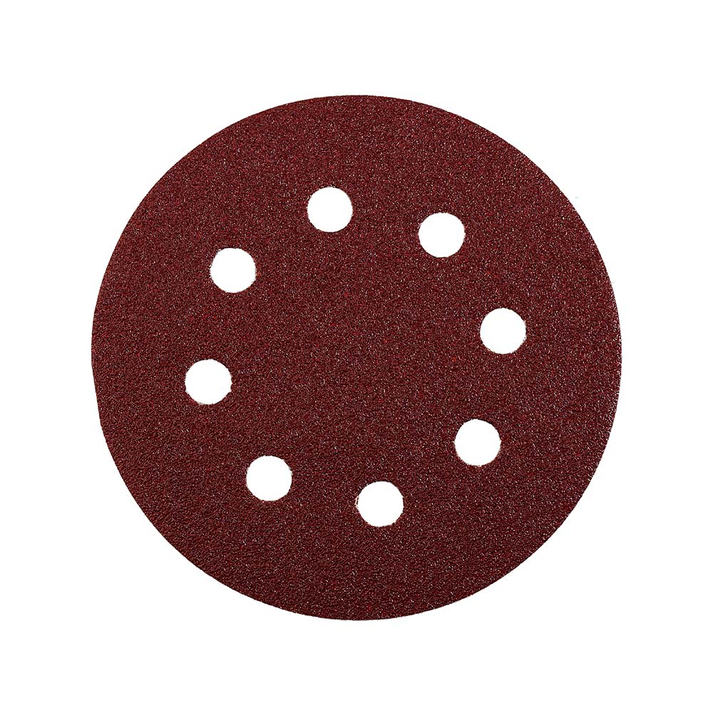 DISCO DE LIJA PAPEL 125MM VELCRO GR40 PARA METAL Y MADERA KWB