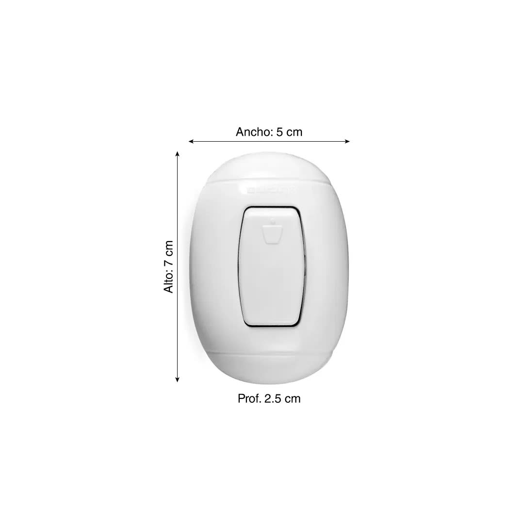 PULSADOR OVAL BTICINO5