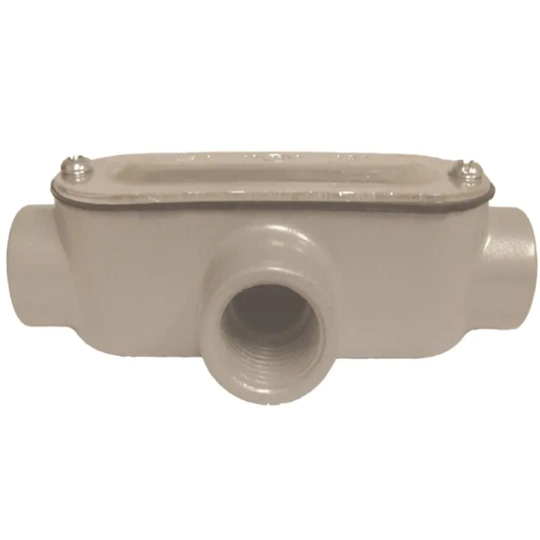 CAJA CONDULET TIPO T C/TYE ALUMINIO 2'' NEMA 4 UL SCI