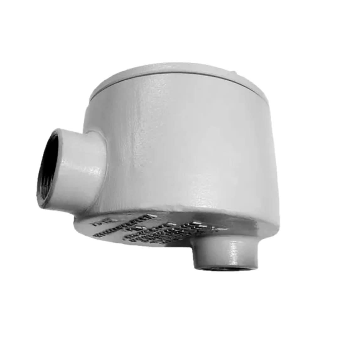 CAJA REDONDA TIPO GUAB AL. 1'' COVER Ø3'' NEMA 7 CL1 DIV1&2 SOLDEXEL1