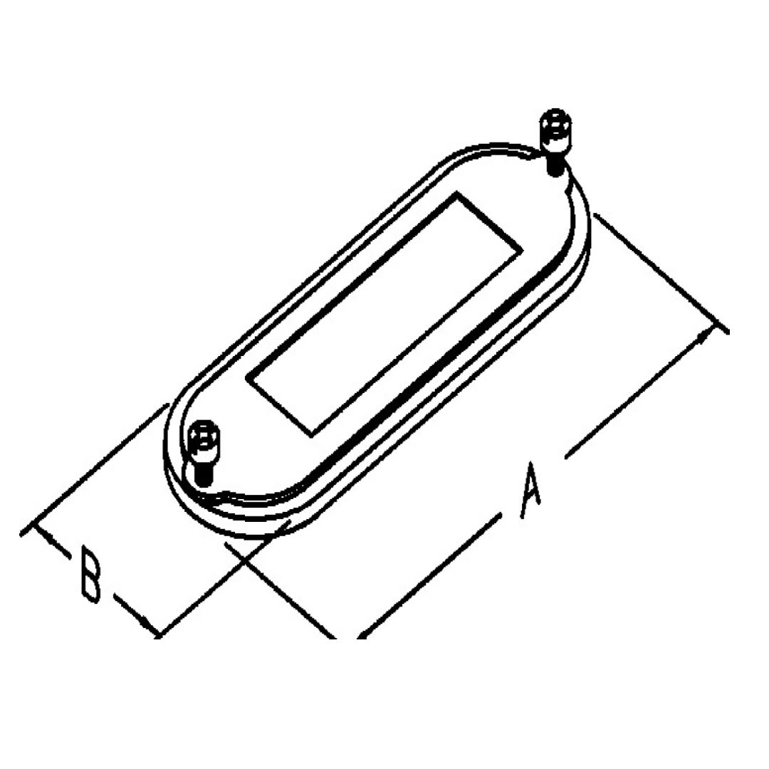 TAPA P/CAJA CONDULET FORM 5 HIERRO 3/4'' HDG UL SCI2