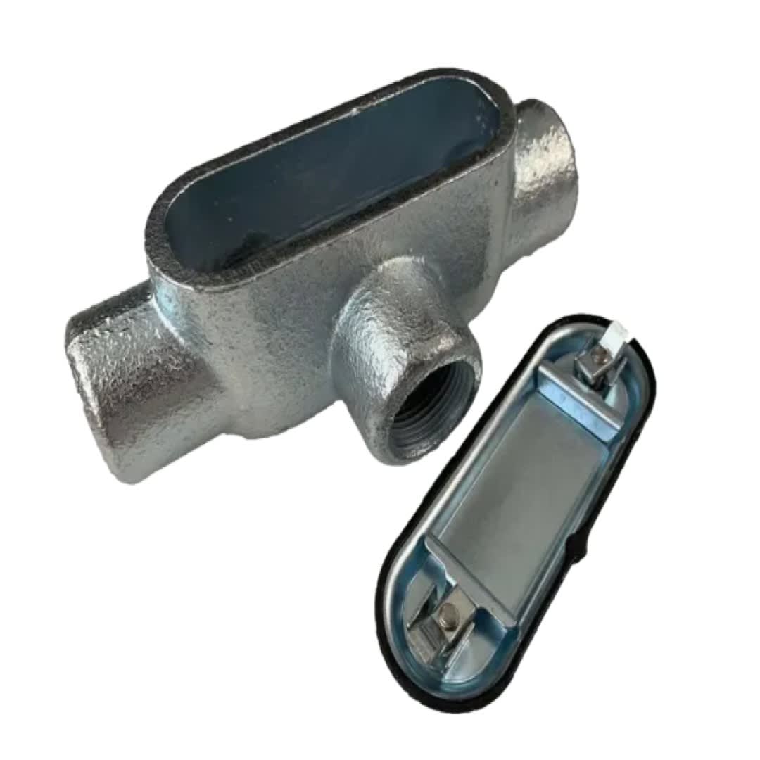 CAJA CONDULET FORM 7 TIPO T C/TYE HIERRO 1'' CSA/UL PRODUIT1