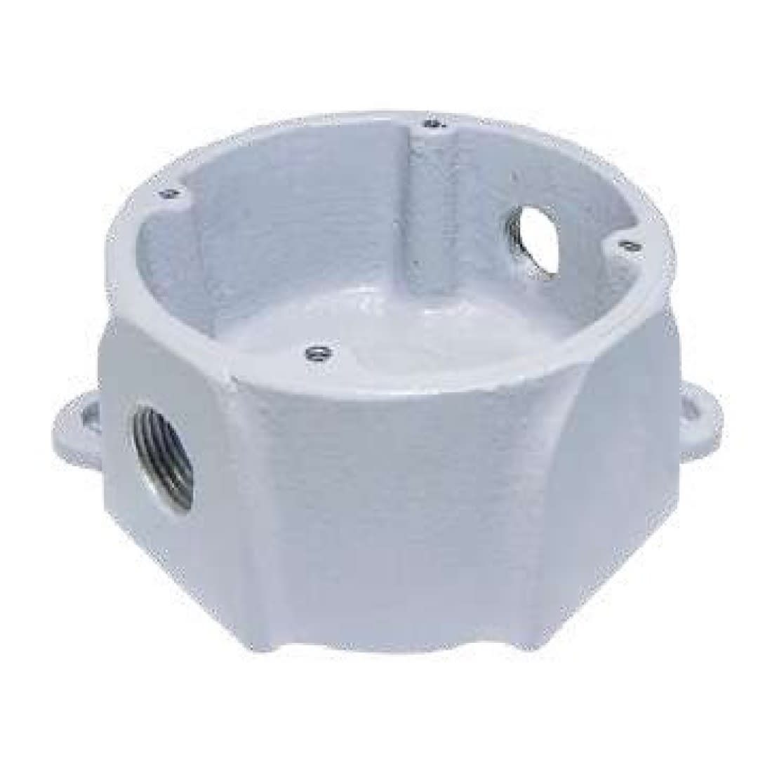 CAJA OCTOGONAL TIPO X C/TYE AL. Ø1'' NEMA 4X SOLDEXEL