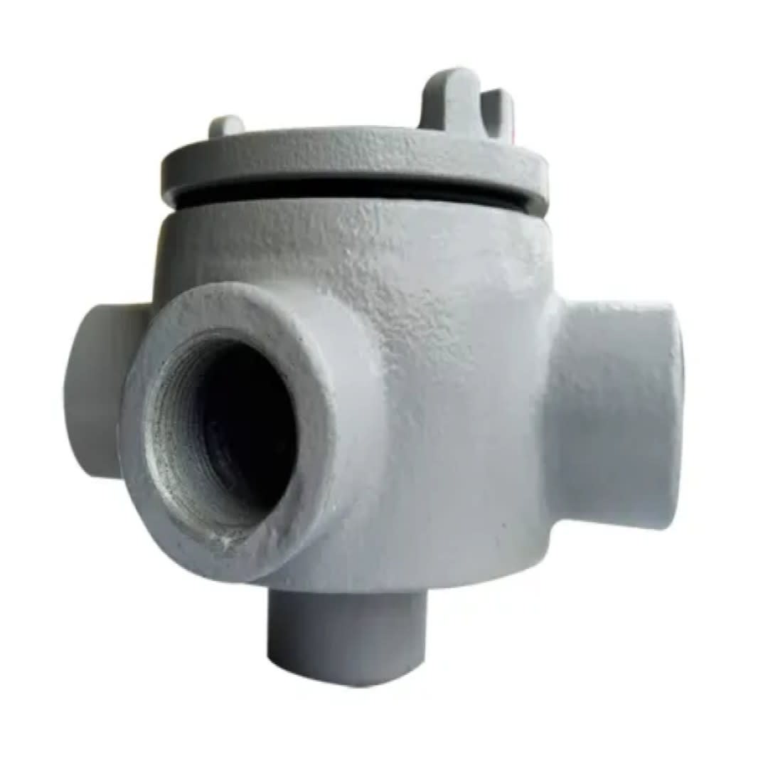 CAJA REDONDA TIPO GUAW AL. 3/4'' COVER Ø3'' NEMA 7 CL1 DIV1&2 SOLDEXEL