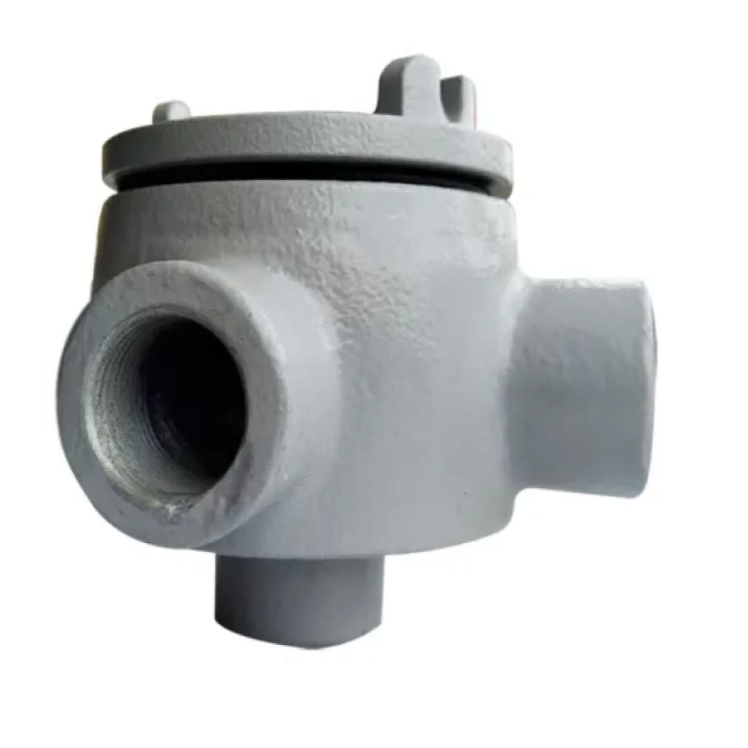 CAJA REDONDA TIPO GUAM AL. 3/4'' COVER Ø3'' NEMA 7 CL1 DIV1&2 SOLDEXEL