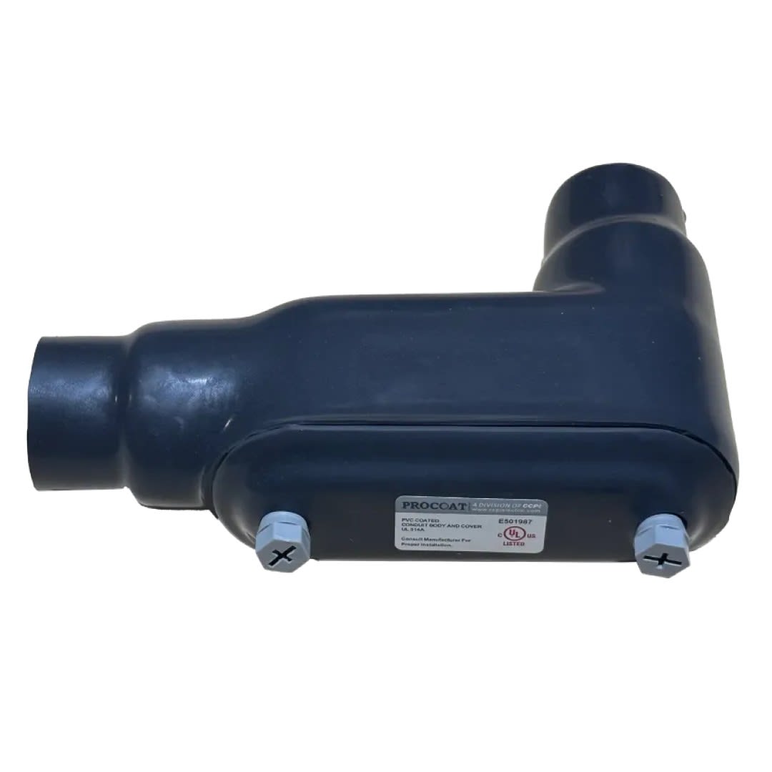 CAJA CONDULET FORM 7 TIPO LB 1-1/4'' REVESTIDA DE PVC ETL/UL PROCOAT1