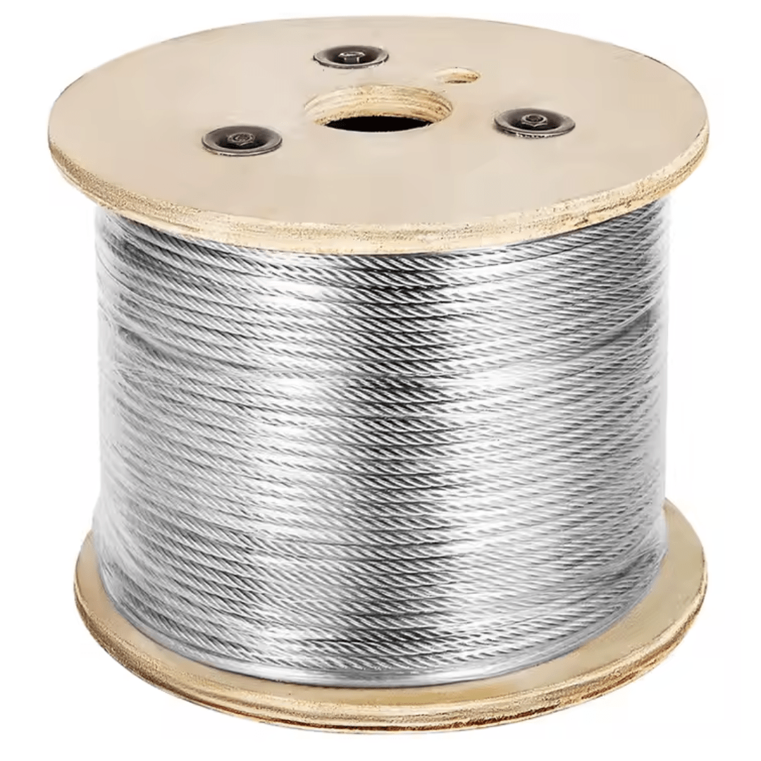 CABLE DE ACERO GALVANIZADO A/C DE 2MM 6X7 PROCEDENCIA CHINA