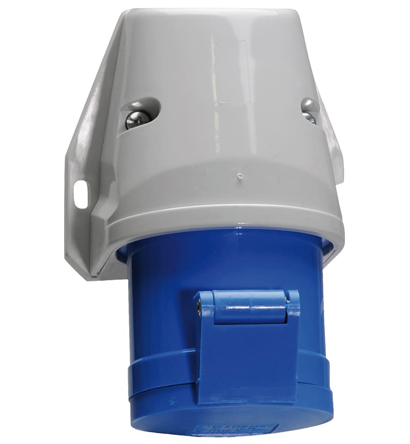 TOMA VISIBLE 16A 3P+T 250V AZUL 9H IP44 11652 BALS1