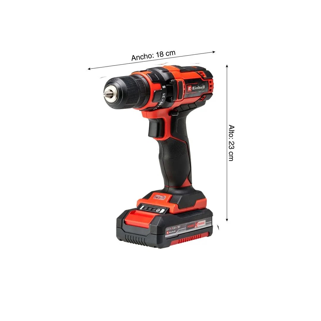 ATORNILLADOR 18V TC-CD 18/35 LI + 1 BATERIA 1.5 AH EINHELL1