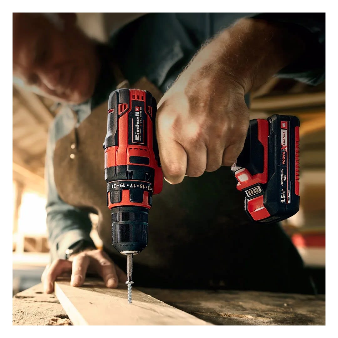 ATORNILLADOR 18V TC-CD 18/35 LI + 1 BATERIA 1.5 AH EINHELL4