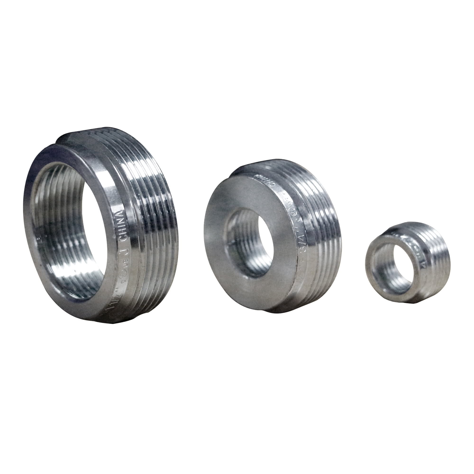 REDUCCION BUSHING 1-1/2'' A 3/4'' ACERO ELECTRO GALVANIZADO CON UL E307843 JJ
