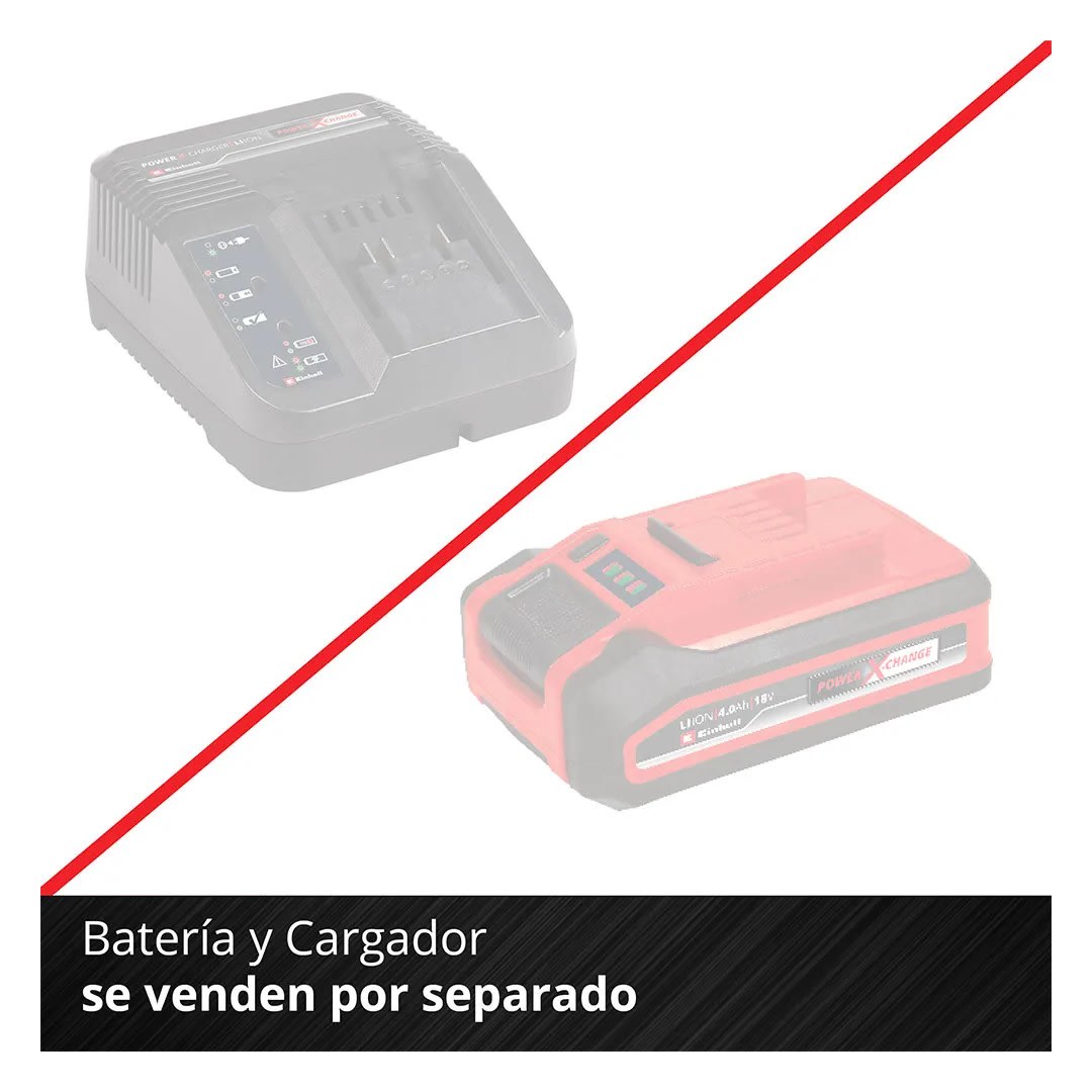 AMOLADORA AXXIO 18V 125MM POWER X-CHANGE EINHELL2