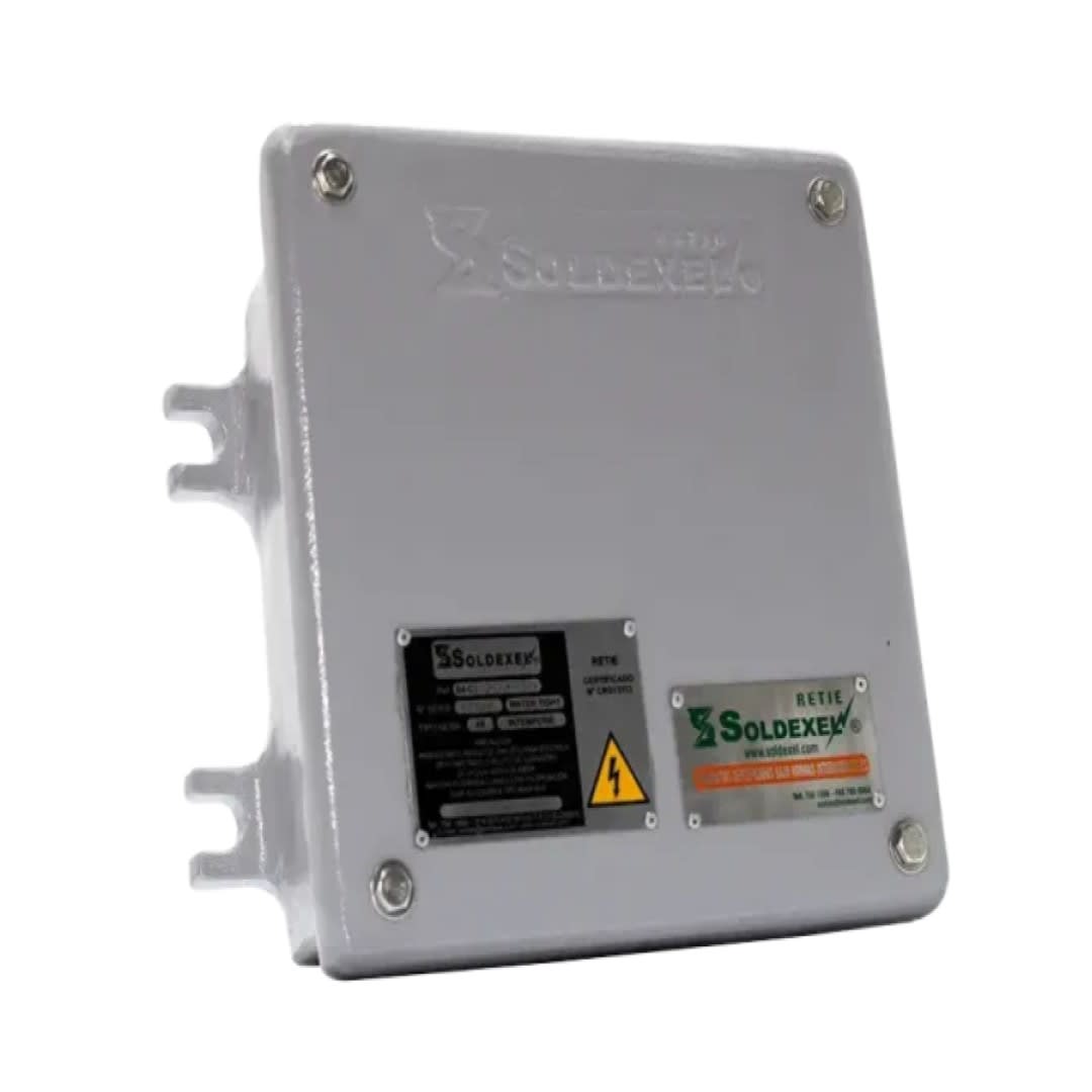 CAJA DE DISTRIBUCIÓN AL. 200X150X100MM IP66/NEMA 4X SOLDEXEL