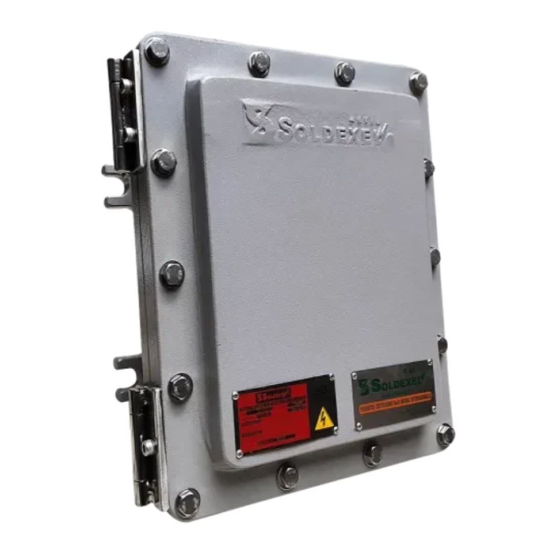 CAJA DE DISTRIBUCIÓN AL. 600X400X200MM NEMA 7 CL1 DIV1&2 SOLDEXEL